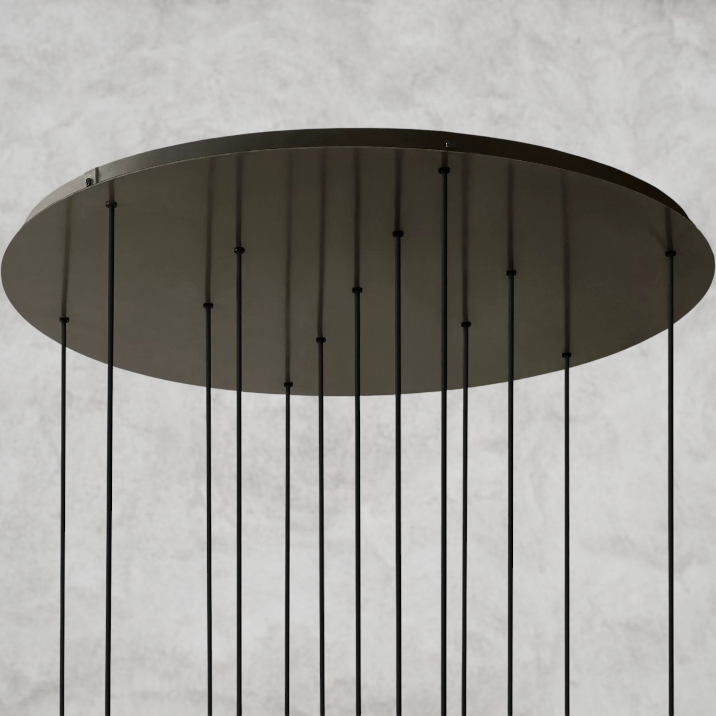 Glass Globe Mobile Cluster Chandelier 28", 44"